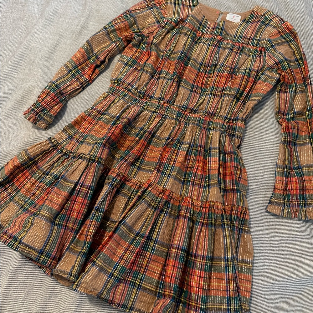 Crewcuts Vibrant Plaid Kids Dress